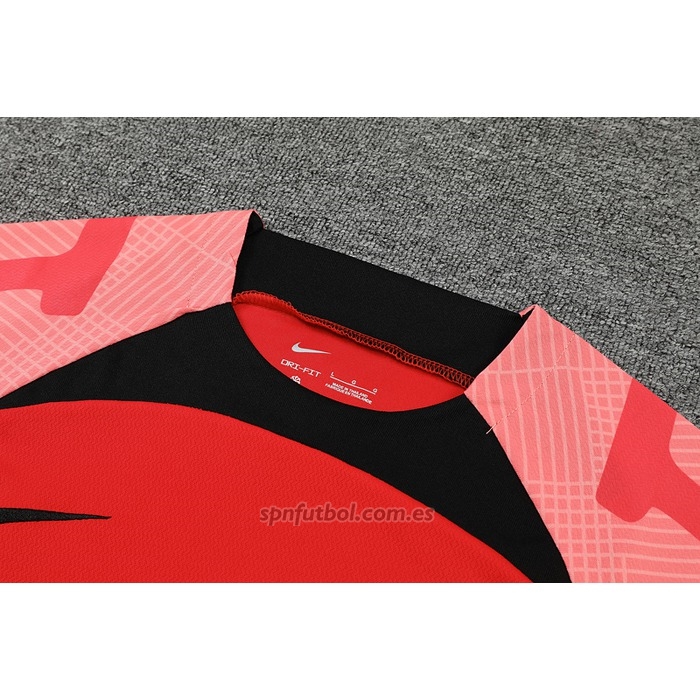 Chandal del Liverpool Manga Corta 2022-2023 Rojo - Pantalon Corto